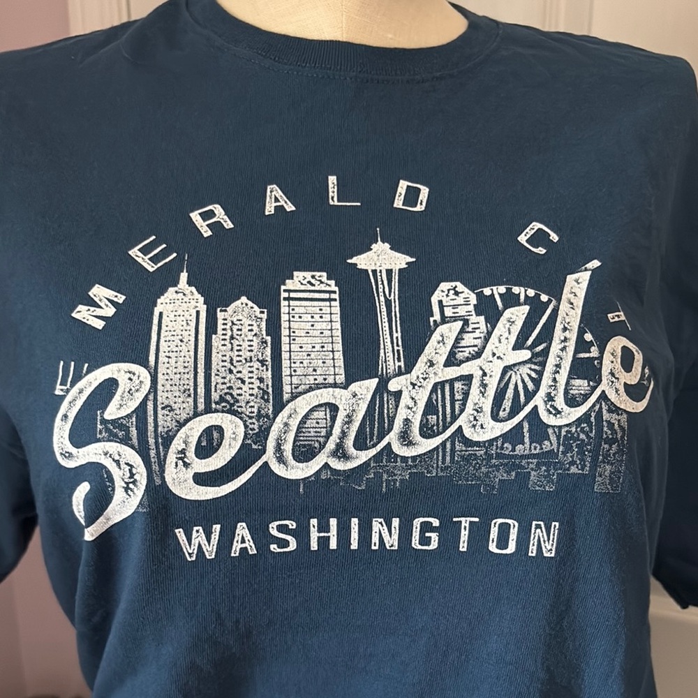 Delta Blue Seattle Graphic Tee